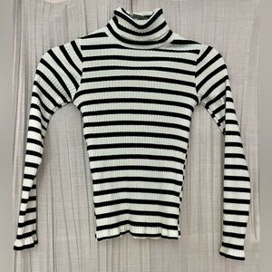 Zara: striped turtle neck